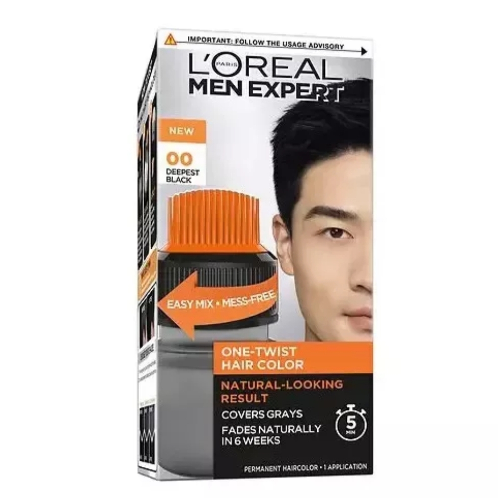 L'Oreal Hair Care Black and Orange Grooming Essentials